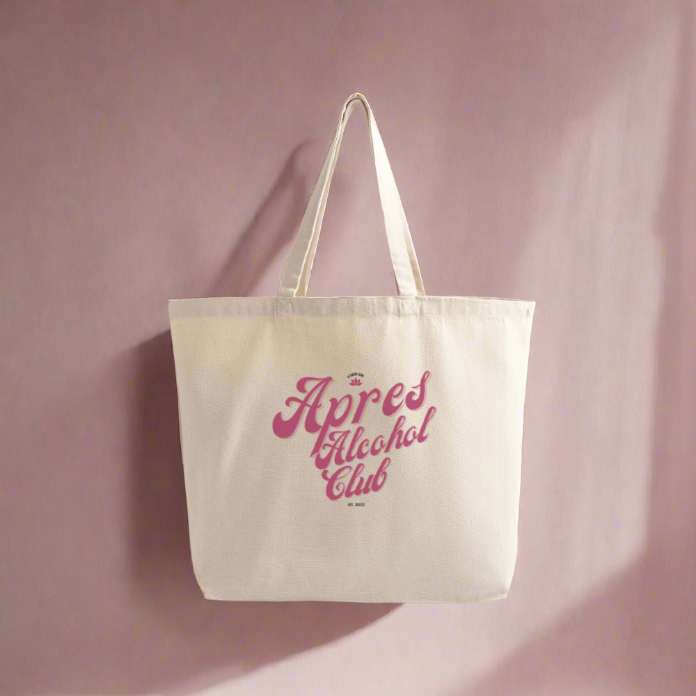 Apres Alcohol Club Eco-Friendly Cotton Tote