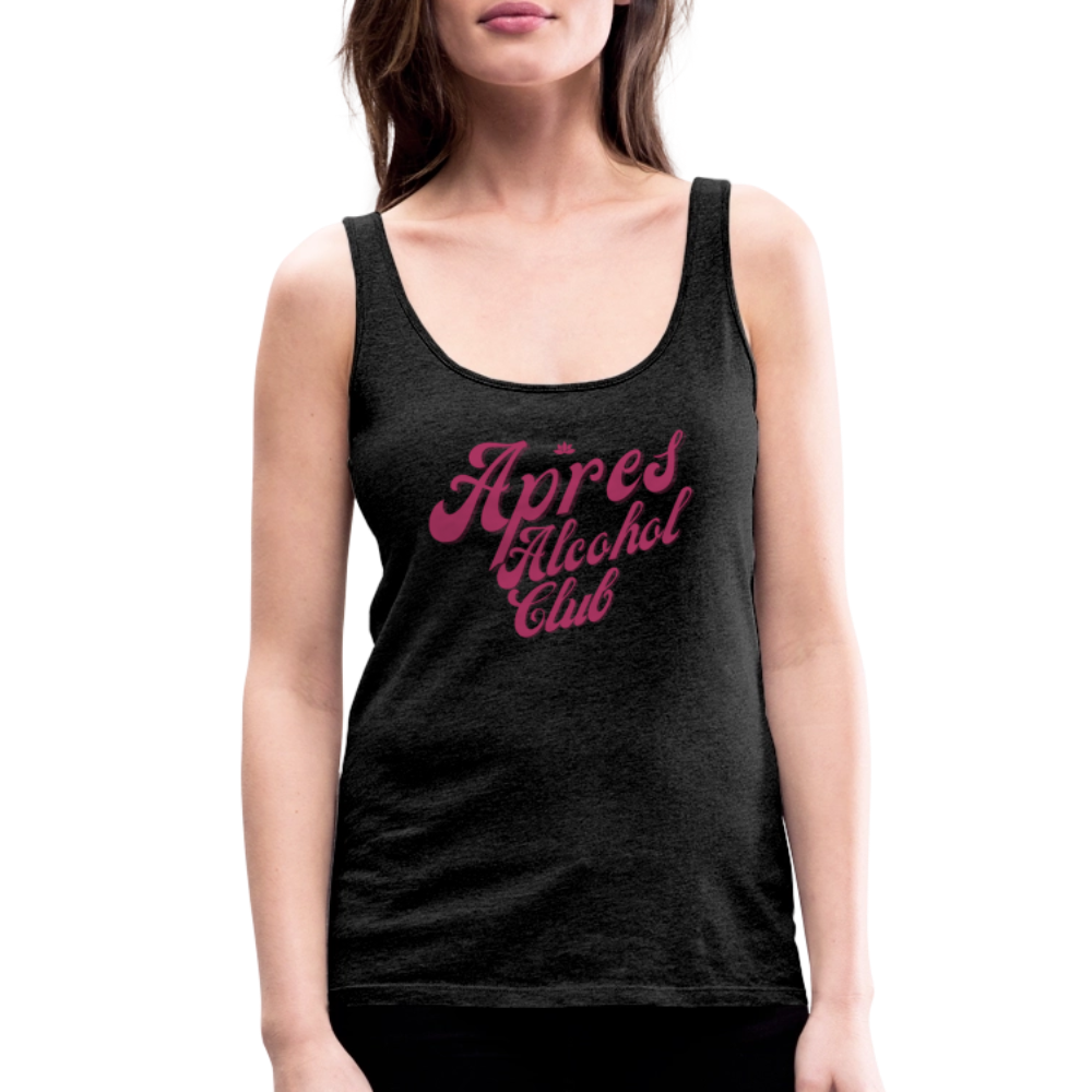 Apres Alcohol Club Premium Tank Top - charcoal grey