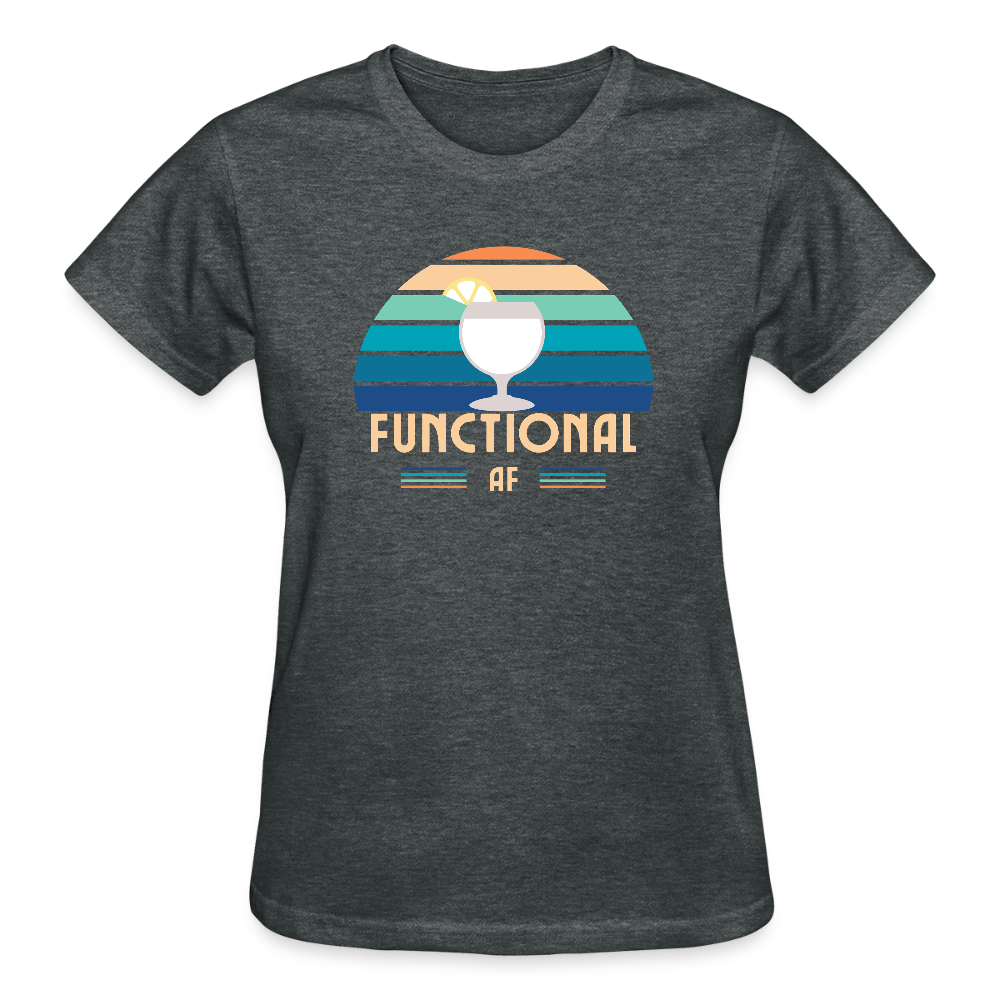 Functional AF Women’s Premium Organic T-Shirt - deep heather