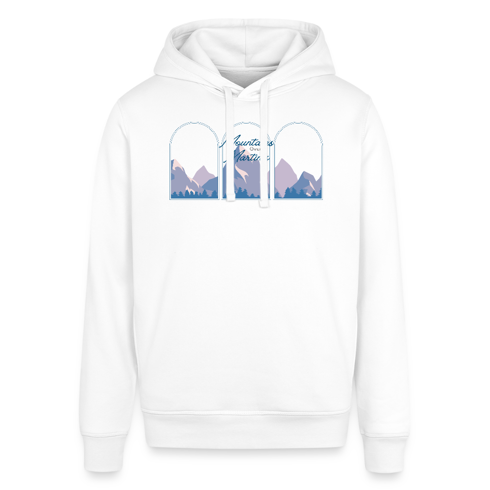 Mountains > Martinis Hoodie - white
