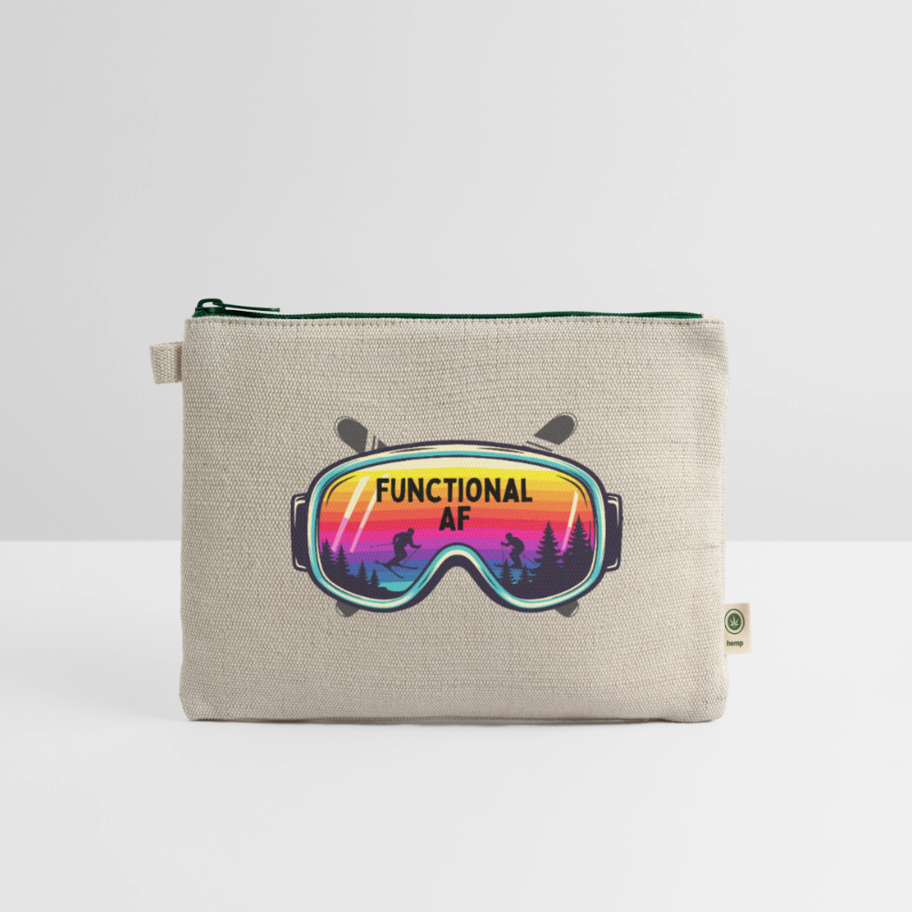 Carry All Pouch - natural/green