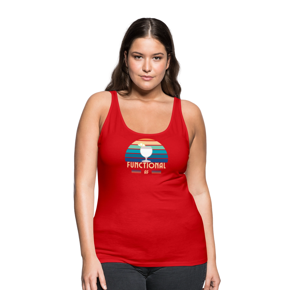 Function AF Premium Tank Top - red