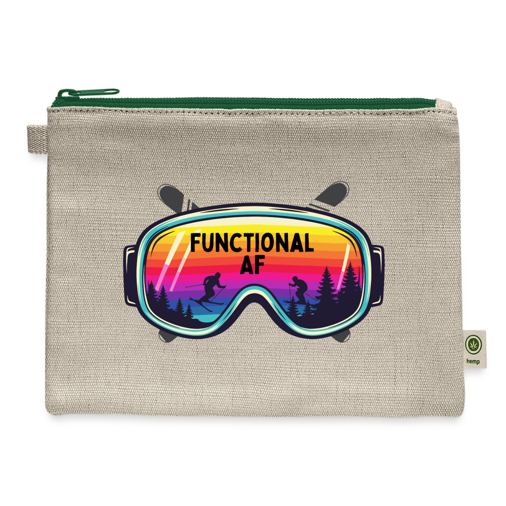 Carry All Pouch - natural/green