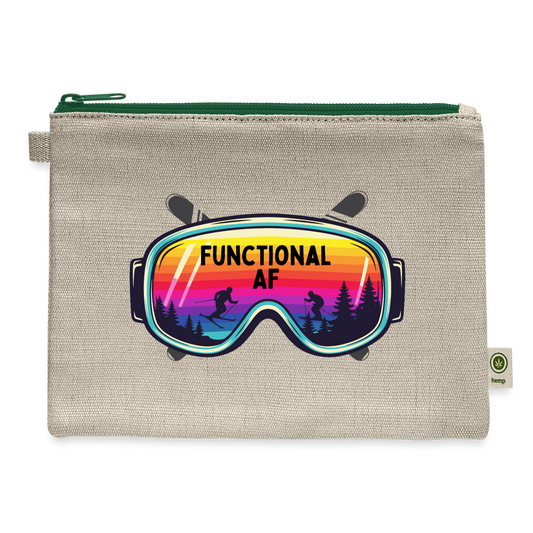 Carry All Pouch - natural/green