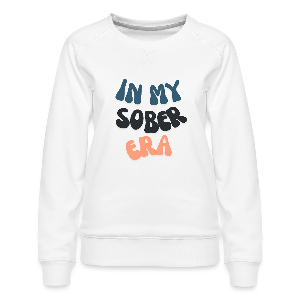 In My Sober Era Crewneck - white