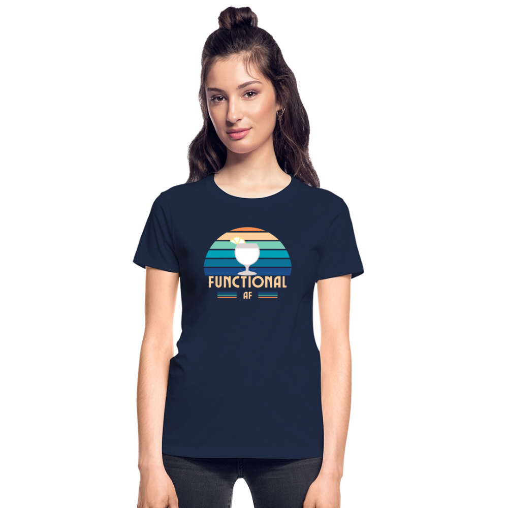 Functional AF Women’s Premium Organic T-Shirt - navy