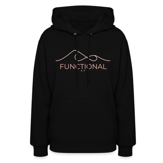 Mountain Functional AF Women's Hoodie - black