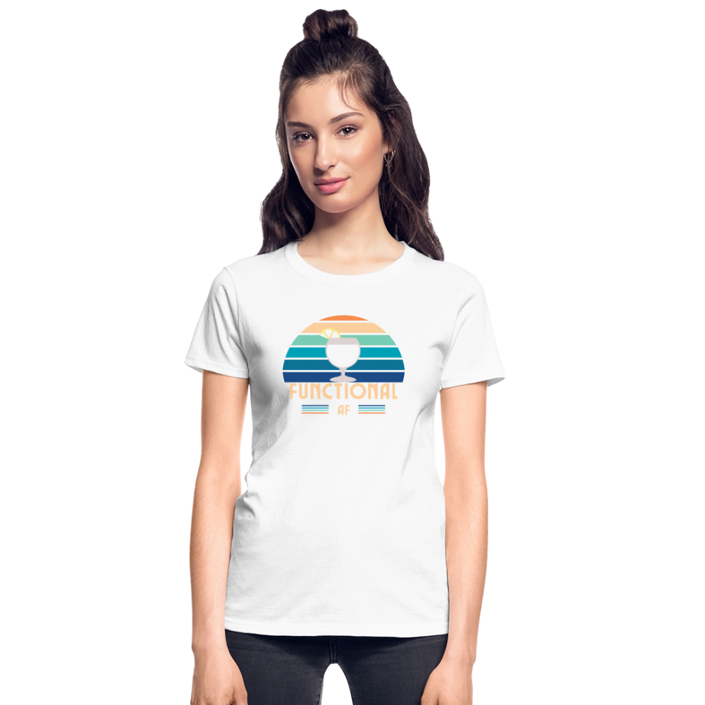 Functional AF Women’s Premium Organic T-Shirt - white