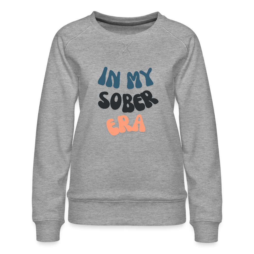 In My Sober Era Crewneck - heather grey