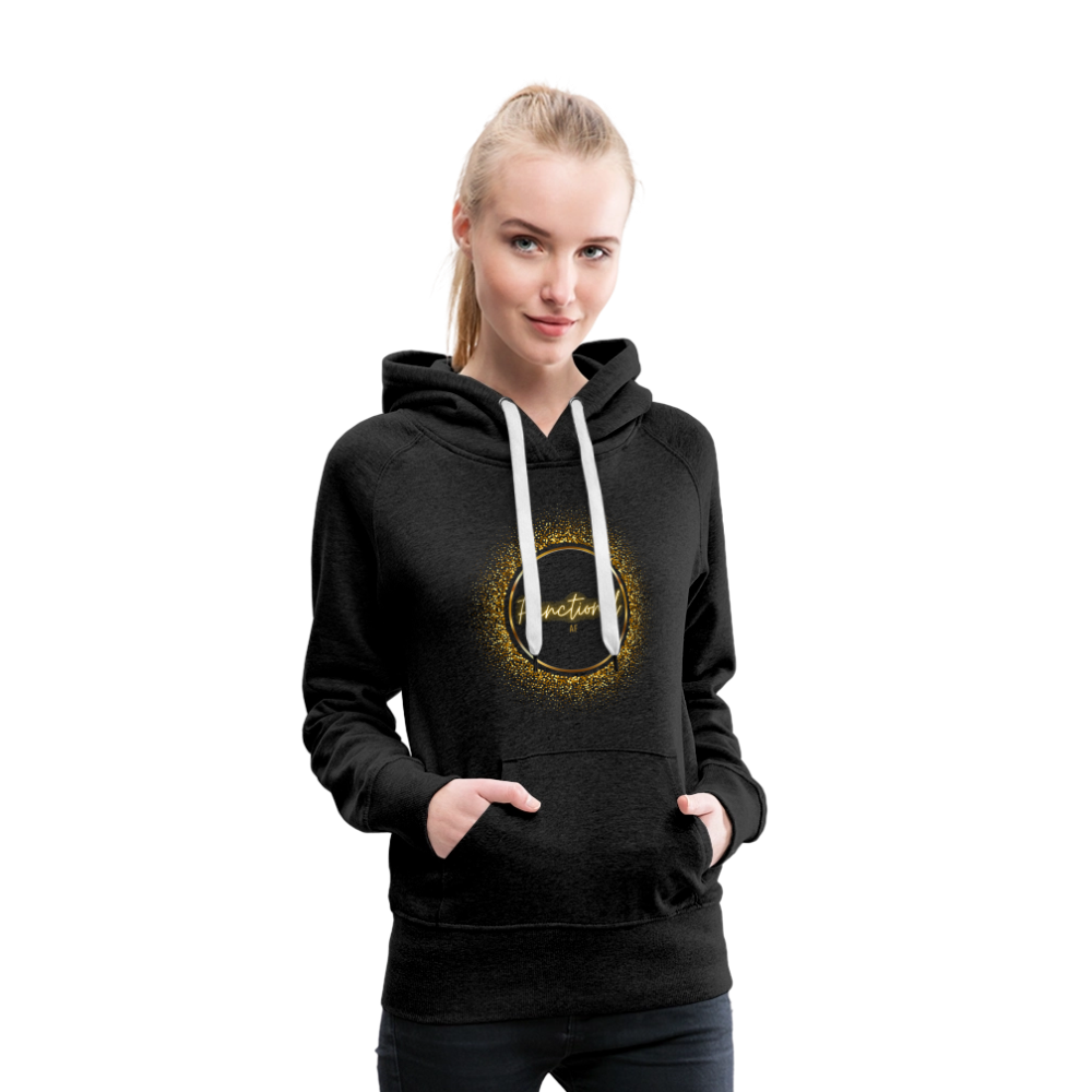 Golden Circle Functional AF Women’s Premium Hoodie - charcoal grey