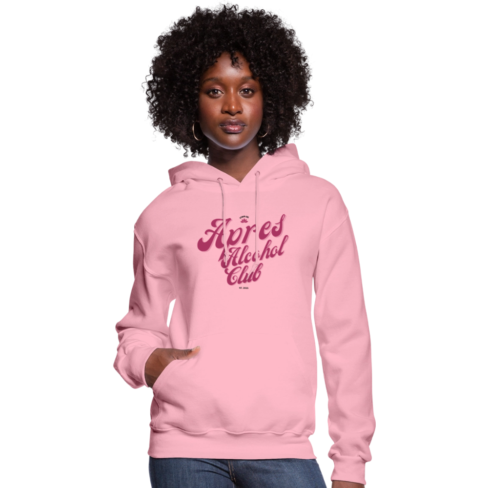 Apres Alcohol Club Women's Hoodie - classic pink