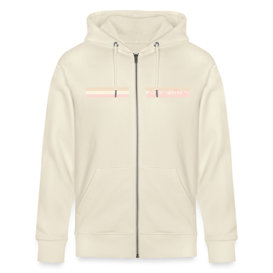 Sober Vibes Zip-Up Winter Stripe - natural raw