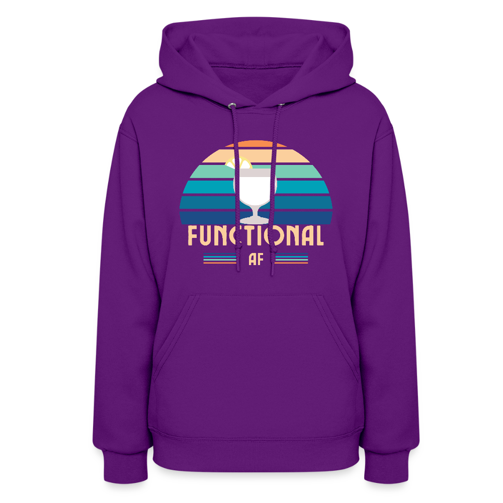 Functional AF Women's Hoodie - purple