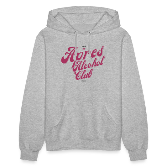 Apres Alcohol Club Women's Hoodie - heather gray