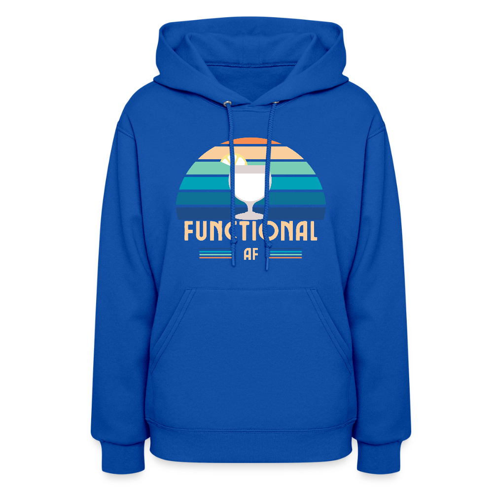 Functional AF Women's Hoodie - royal blue