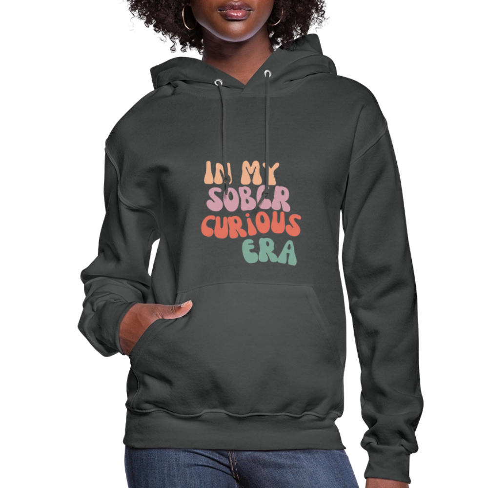 Sober Curious Era Women's Hoodie - asphalt