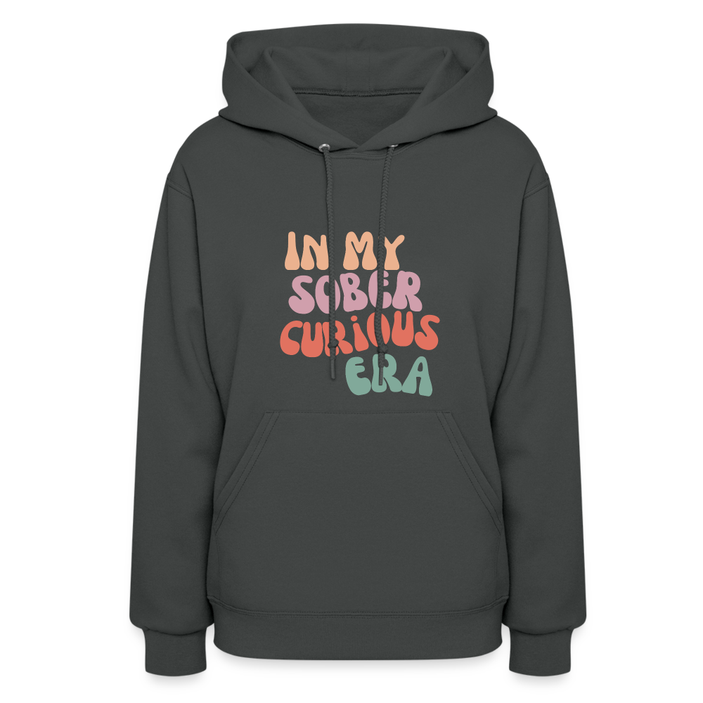 Sober Curious Era Women's Hoodie - asphalt