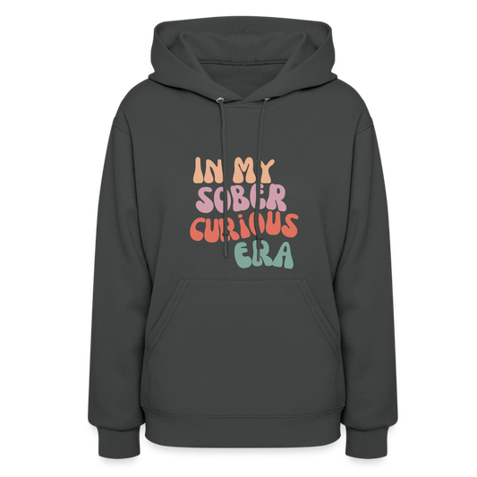 Sober Curious Era Women's Hoodie - asphalt