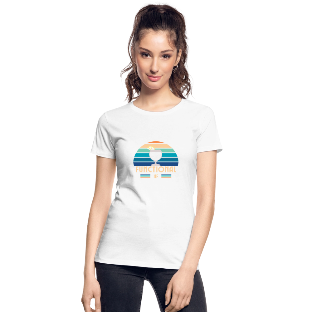 Functional AF Women’s Premium Organic T-Shirt - white