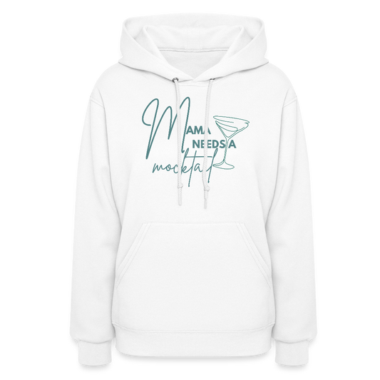 Mama's Mocktail Women's Hoodie - white
