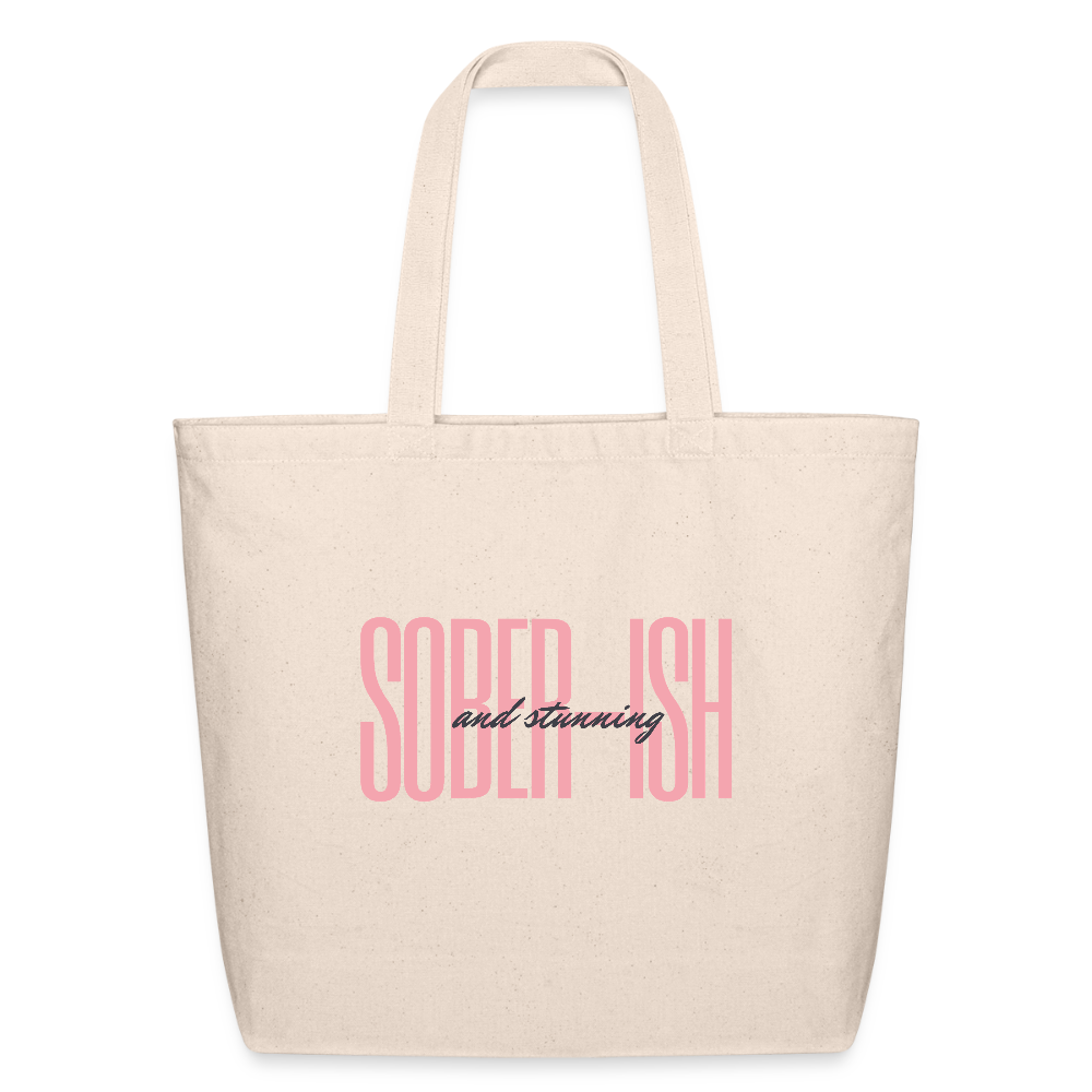 Soberish & Stunning Eco-Friendly Cotton Tote - natural