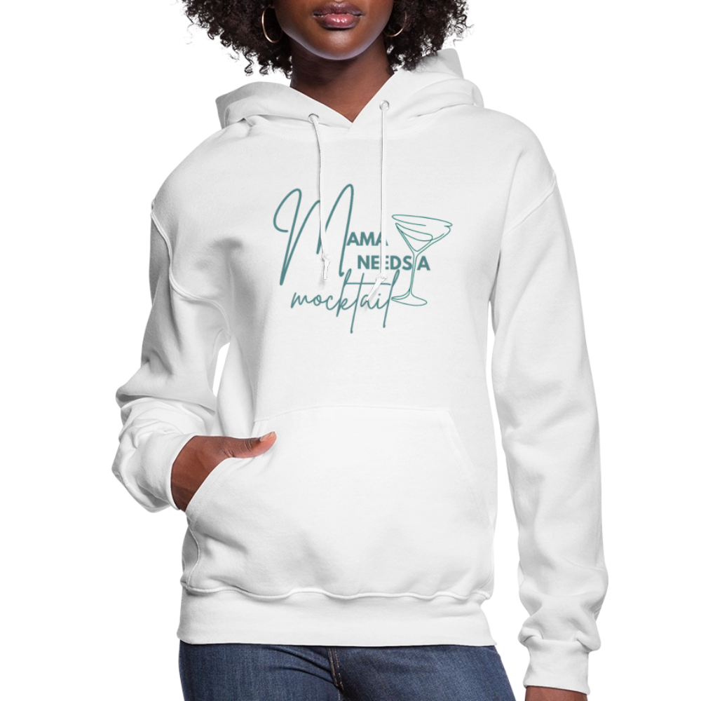 Mama's Mocktail Women's Hoodie - white