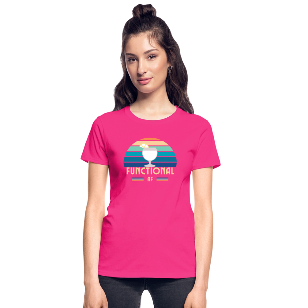 Functional AF Women’s Premium Organic T-Shirt - fuchsia