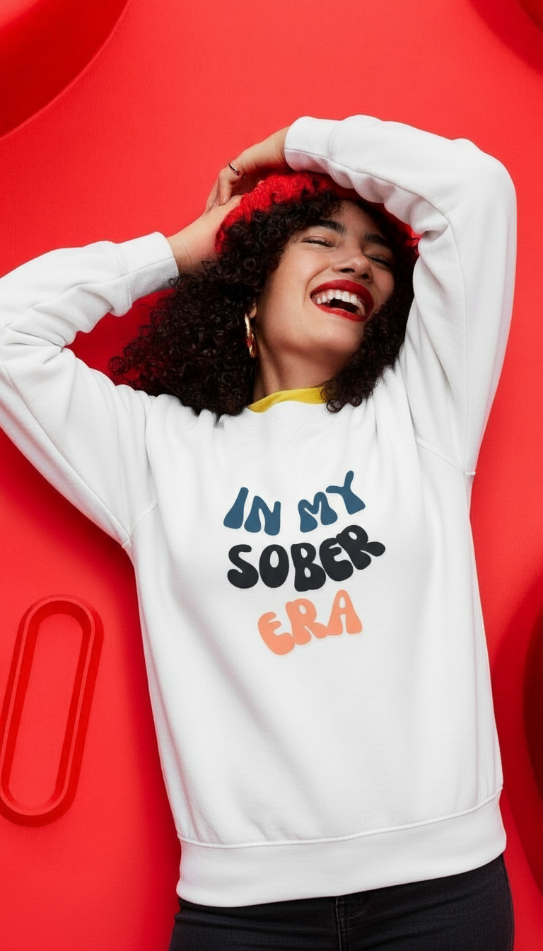In My Sober Era Crewneck