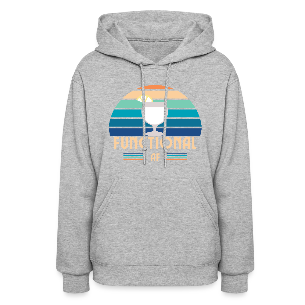 Functional AF Women's Hoodie - heather gray